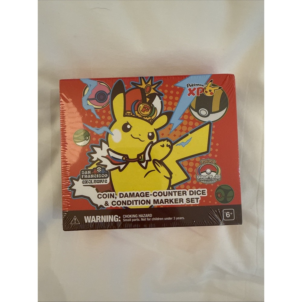 2026 Pokemon Worlds Greninja Coin Damage Counter Dice Marker Set San Francisco